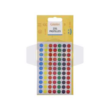 231 Pastilles adhésives...