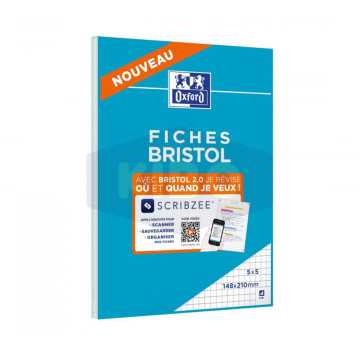 Fiches bristol perforées...
