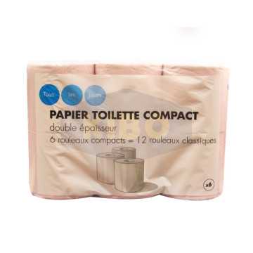 Papier toilette compact 6...