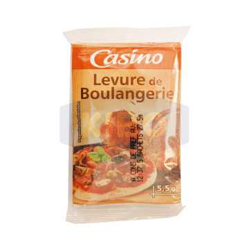 Levure boulangère 5 sachets...
