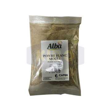 Poivre blanc moulu 100g