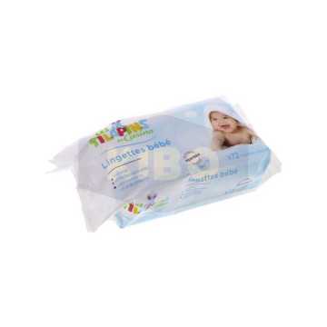 Lingettes bébé x72