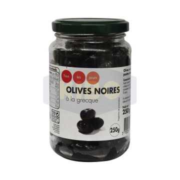 Olives noires à la grecque...