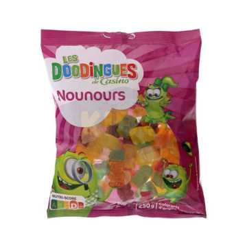 Bonbons gélifiés Nounours 250g