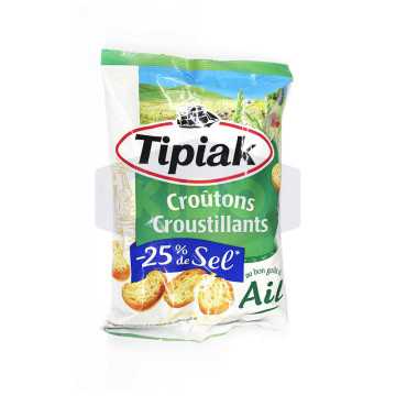 Croûtons croustillants ail 80g