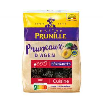 Pruneaux d'agen dénoyautés 1kg