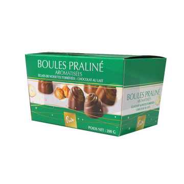 Boules praliné aromatisées...