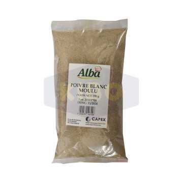Poivre blanc moulu 250g