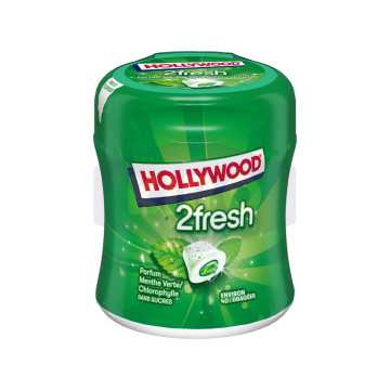 Chewing-gum à la menthe...
