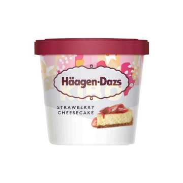 Crème glacée fraise et...