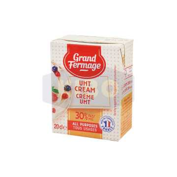 Crème stérilisée UHT 30% 20cl