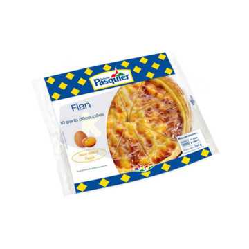 Flan 10 parts découpées 750g