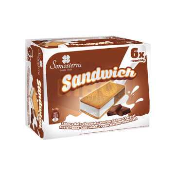 Sandwich de crème glacée...