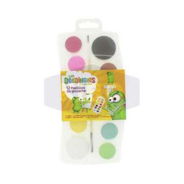 12 Pastilles de peinture de...