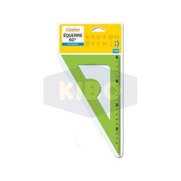 Equerre incassable 60° 21cm
