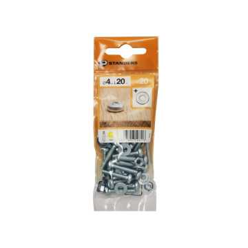 Lot De 20 Boulons Tête...