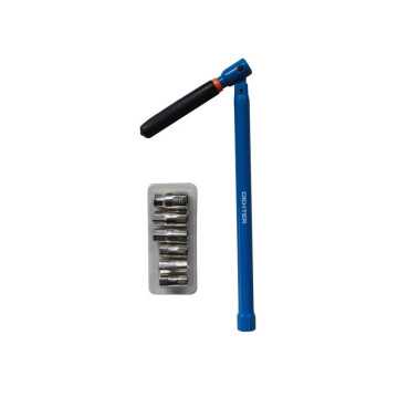 Clé lavabo DEXTER + 6 douilles