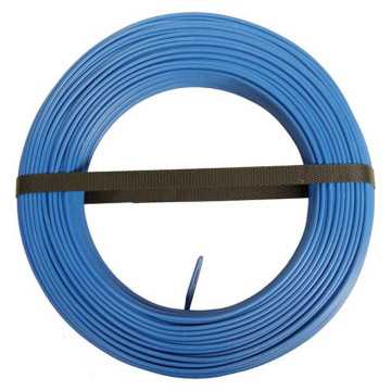 Fil isolé 1.5mm² rl 100ml bleu