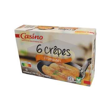 6 Crêpes au fromage 300g