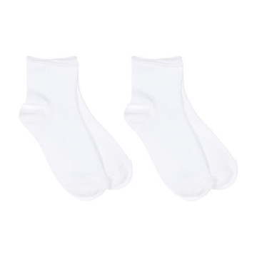 2 Socquettes Low Cut Bla 36/41