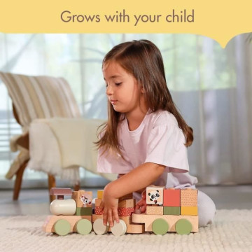 TINY LOVE, Train a empiler...