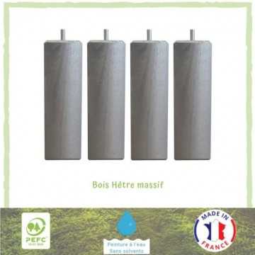 Jeu de pieds carrés L 6 cm...