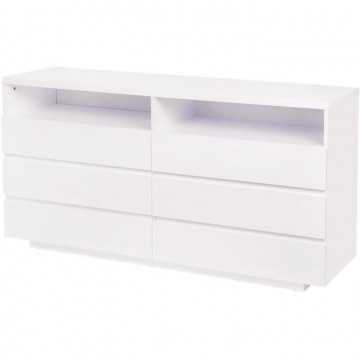 Commode LUX - 6 tiroirs et...