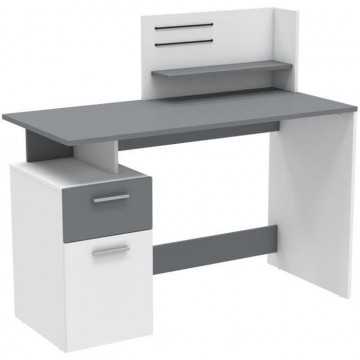 Bureau droit - Blanc et...