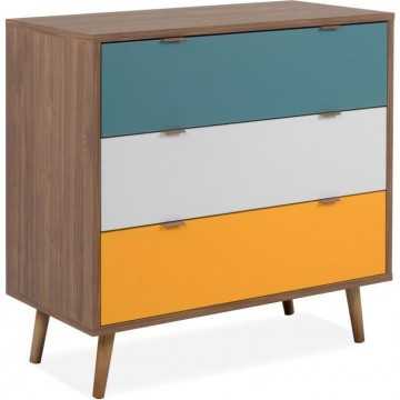 Commode 3 tiroirs - Panneau...