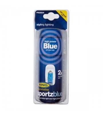 2 ampoules 80w SPORTZ BLUE...