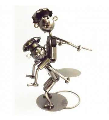 Sujet métal Acrobate