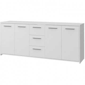 Buffet bas - Blanc mat - 4...