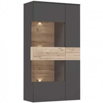 Vitrine 1 porte + LED -...