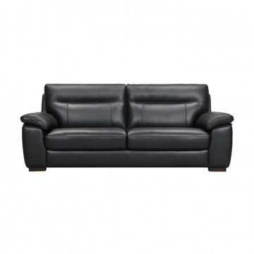 Canapé fixe 3 places - Cuir...