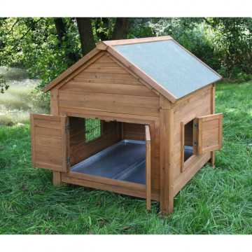 KERBL Abri bois pour poules...
