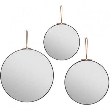 Lot de 3 miroirs rond Lilou...