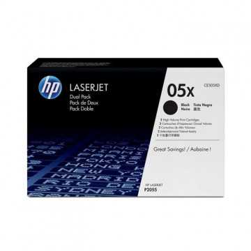 HP 05X Pack de 2 toners...